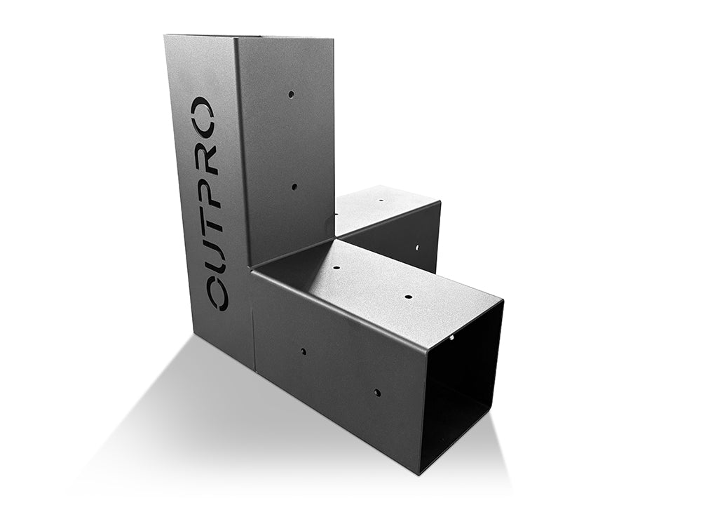 OUTPRO Aluminum Single Pergola Bracket Kit