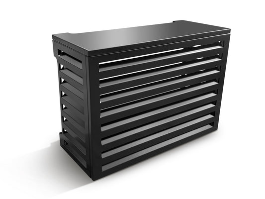 Aluminum Heat Pump Cover- Black-Small
