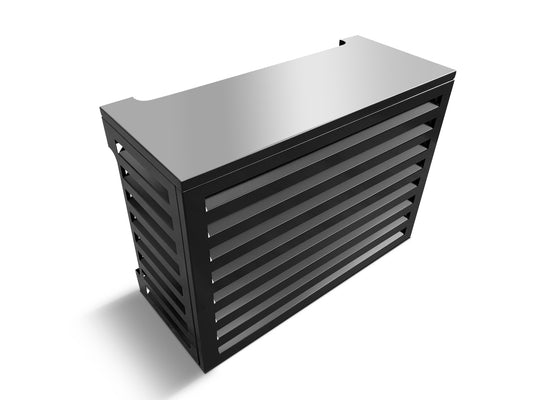 Aluminum Heat Pump Cover- Black-Small