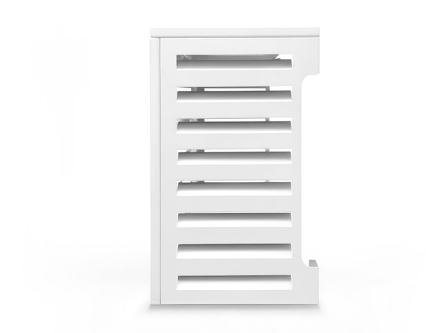 Aluminum Heat Pump Cover- White-Small