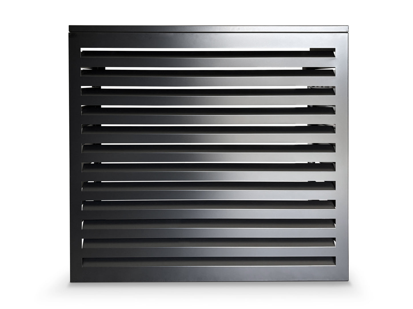 Aluminum Heat Pump Cover- Black -Medium