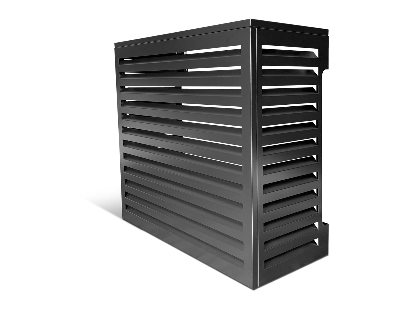 Aluminum Heat Pump Cover- Black -Medium