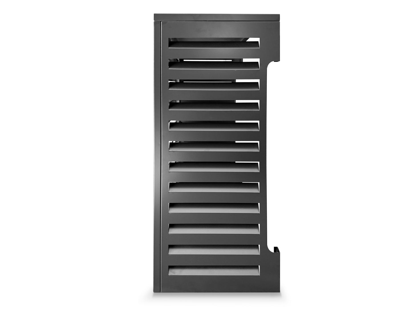 Aluminum Heat Pump Cover- Black -Medium