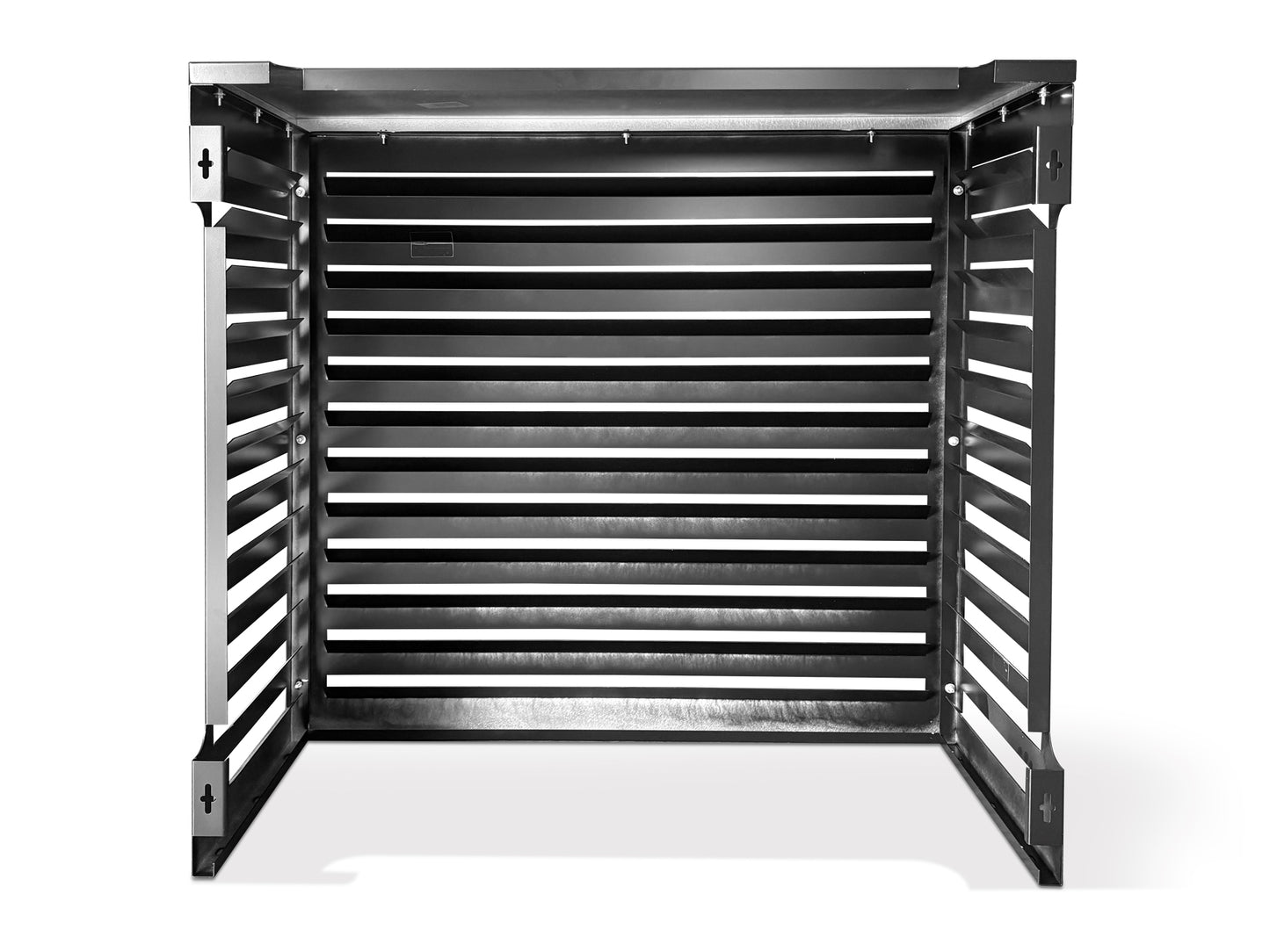 Aluminum Heat Pump Cover- Black -Medium