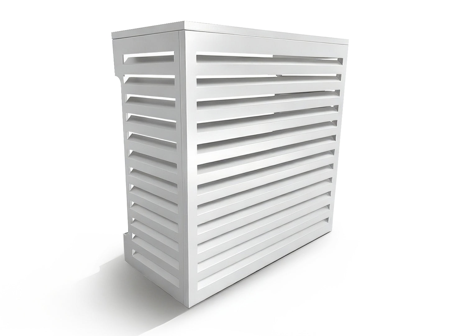 Aluminum Heat Pump Cover- White -Medium