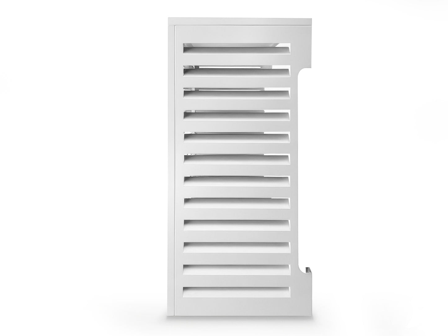 Aluminum Heat Pump Cover- White -Medium