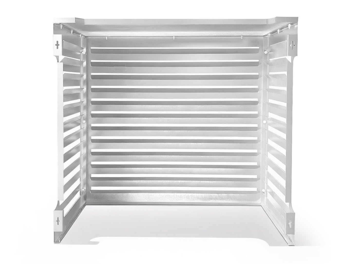 Aluminum Heat Pump Cover- White -Medium