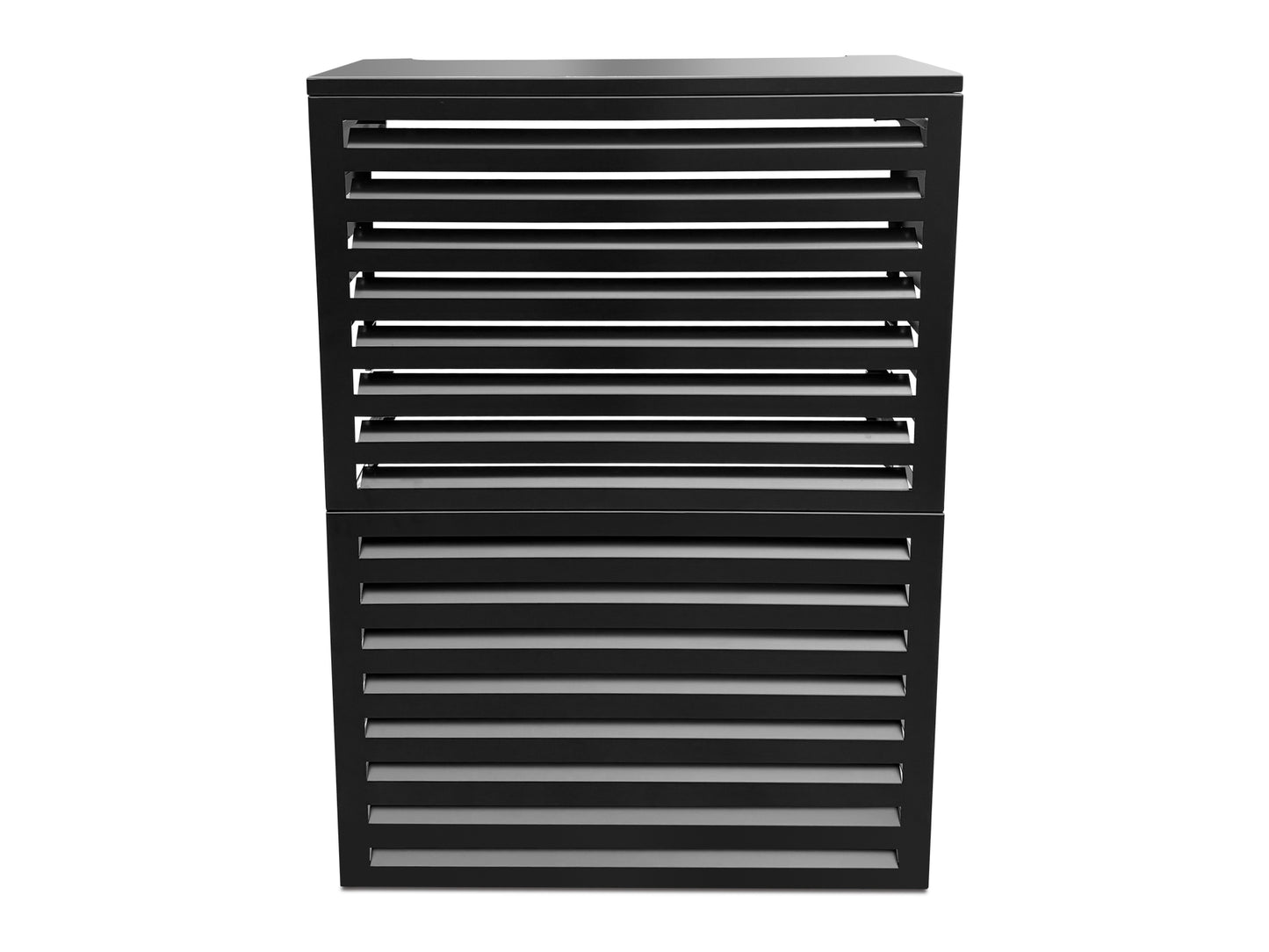 Aluminum Heat Pump Cover- Black-Large
