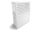 Aluminum Heat Pump Cover- White-Large