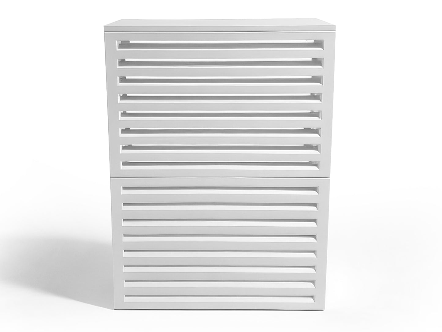 Aluminum Heat Pump Cover- White-Large