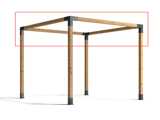 Pergola Corner Brackets Set