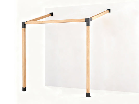 15° Slanted Wall-Mount Pergola 3-Way Bracket Kit