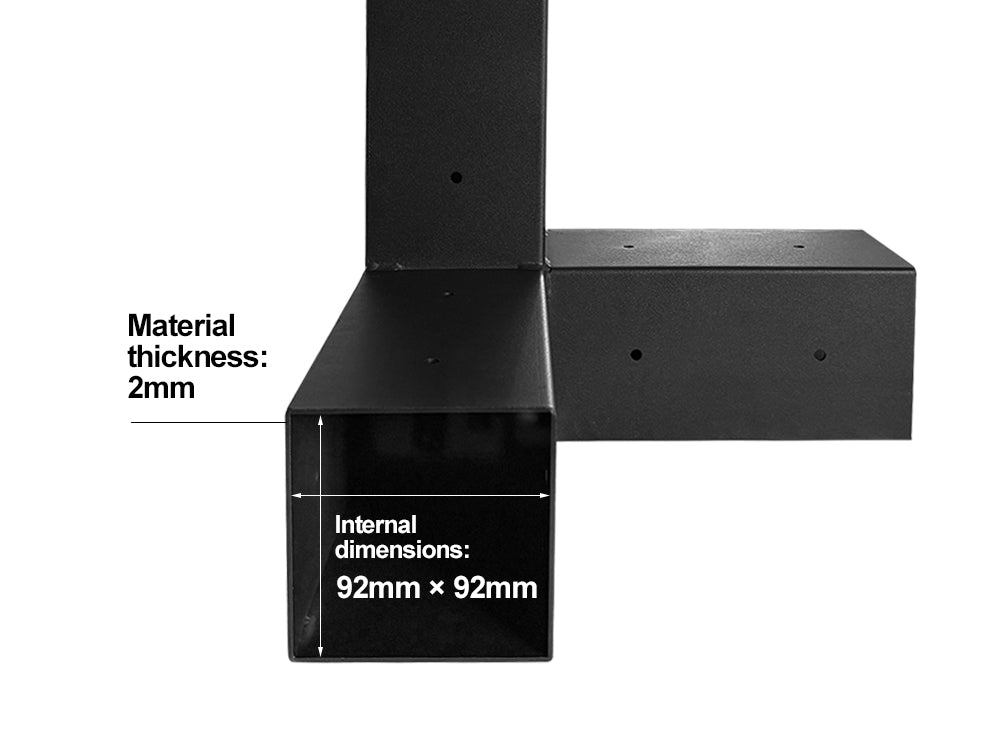 Single Pergola Brackets DIY Kit fit 90 x 90mm timber