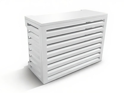 Aluminum Heat Pump Cover- White-Small