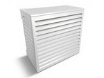 Aluminum Heat Pump Cover- White -Medium