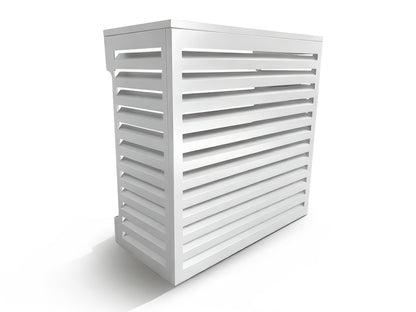 Aluminum Heat Pump Cover- White -Medium