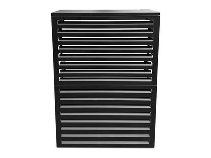 Aluminum Heat Pump Cover- Black-Large