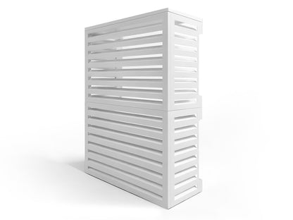 Aluminum Heat Pump Cover- White-Large