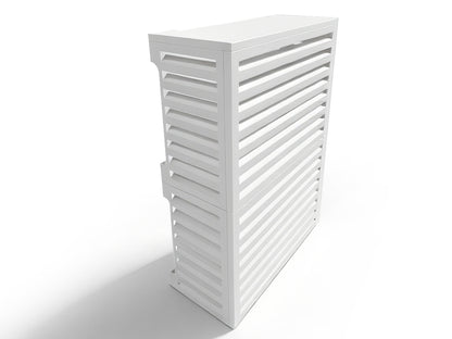 Aluminum Heat Pump Cover- White-Large