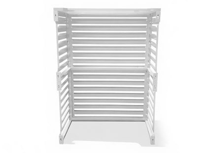 Aluminum Heat Pump Cover- White-Large